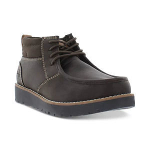 Weatherproof Vintage Chester Grey Faux Leather Chukka Boots Shoes 13M